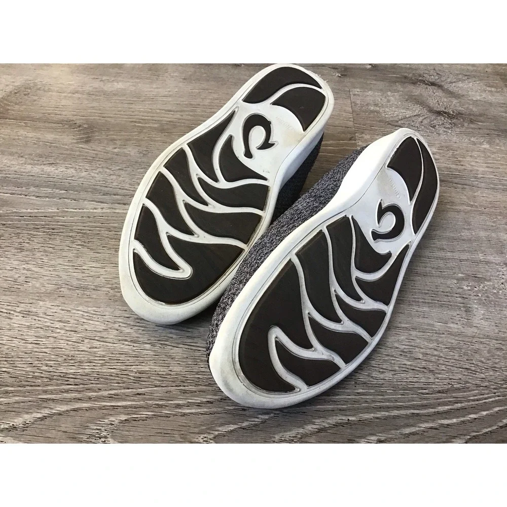 OLUKAI Sneakers Men's Size 10.5 Gray Alapa Li Slip On Comfort Sneakers
